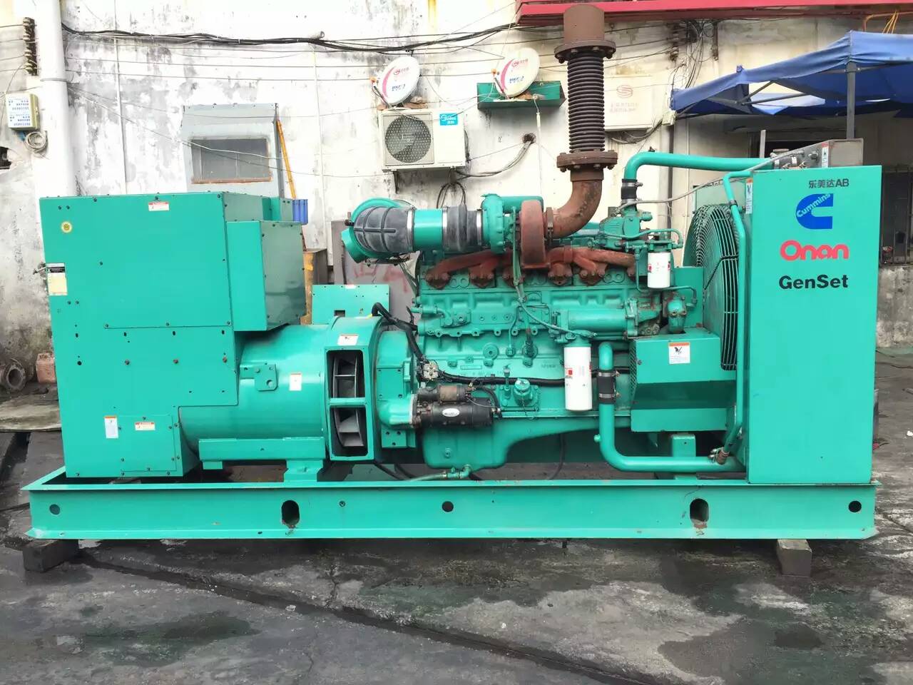 潍城租赁发电机-柴油发电机不正常冒烟的原因